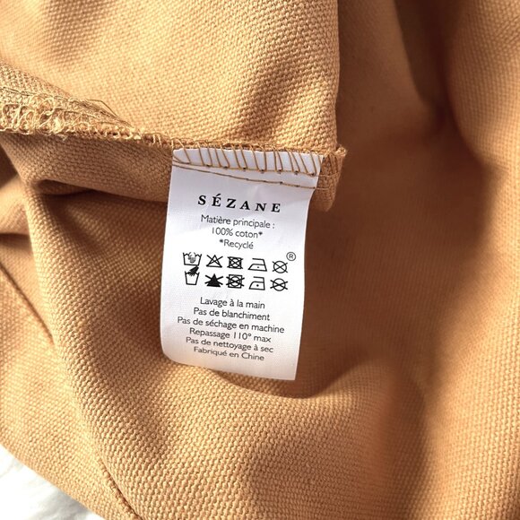 NEW Sezane Paris Mon Amour Tote (Cafe) - Picture 7 of 8